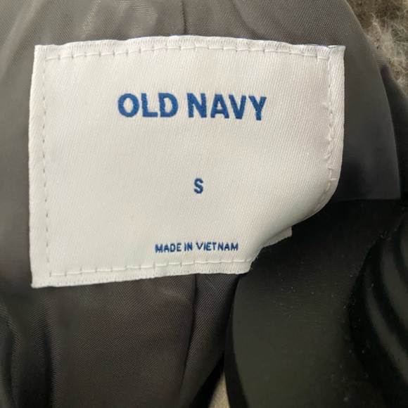 NEW Old Navy Cheetah Print Funnel Neck Coat - Picture 7 of 9